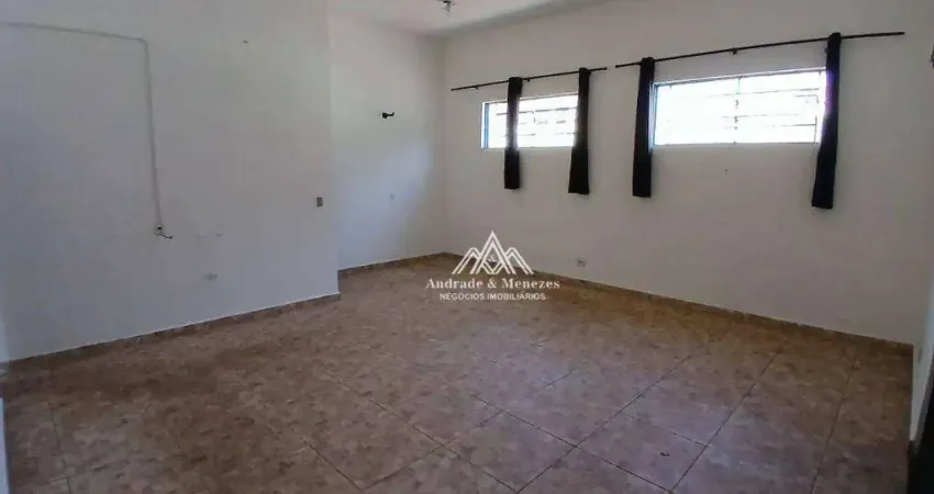 Salão para alugar, 165 m² por r$ 2.200/mês - parque das andorinhas - ribeirão preto/sp