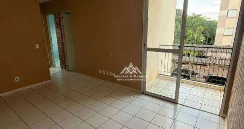 Apartamento com 2 dormitórios para alugar, 48 m² por r$ 700/mês - geraldo correia de carvalho - ribeirão preto/sp