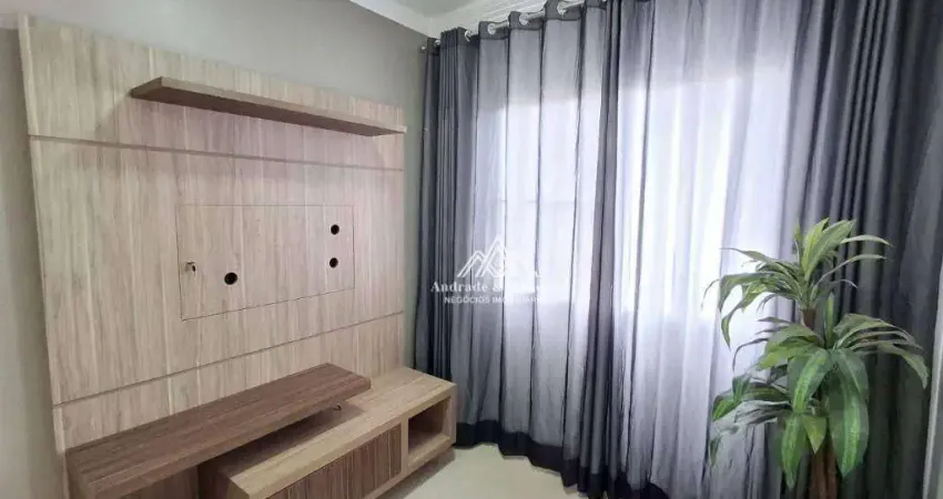 Apartamento com 2 dormitórios para alugar, 46 m² por r$ 1.900/mês - ribeirânia - ribeirão preto/sp