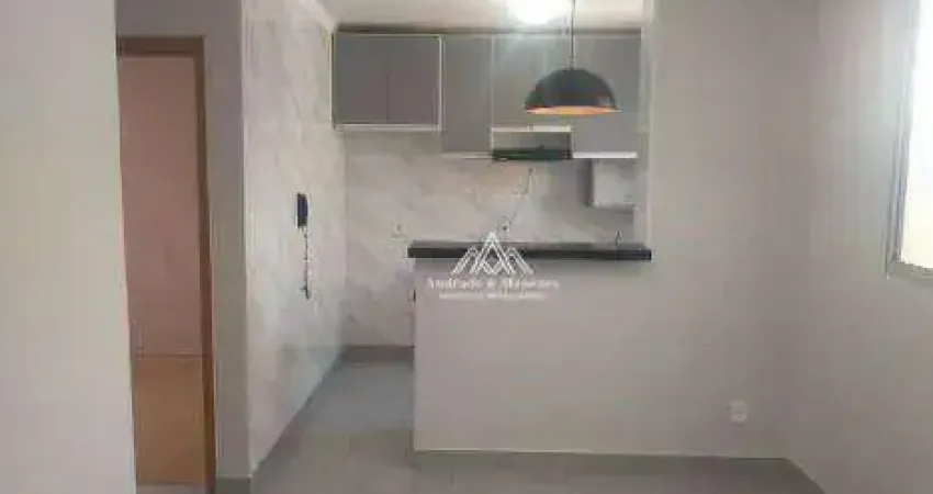 Apartamento com 2 dormitórios para alugar, 41 m² por R$ 1.110/mês - Jardim Manoel Penna - Ribeirão Preto/SP