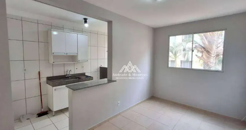 Apartamento com 2 dormitórios, 45 m² - venda por r$ 160.000,00 ou aluguel por r$ 1.478,95/mês - lagoinha - ribeirão preto/sp
