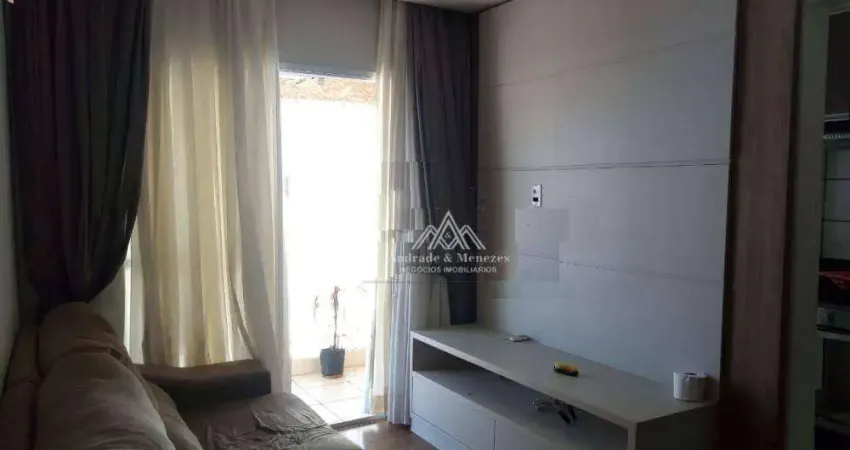 Apartamento com 2 dormitórios à venda, 54 m² por R$ 300.000,00 - Parque Residencial Lagoinha - Ribeirão Preto/SP