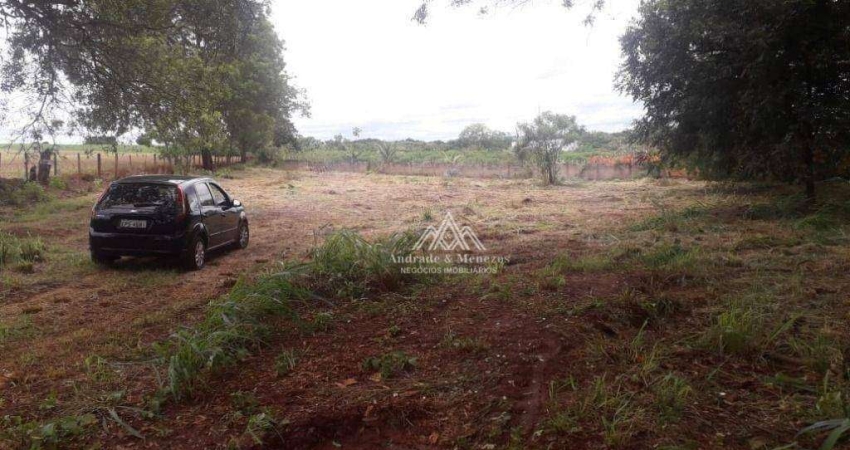 Terreno à venda, 2500 m² por R$ 202.000,00 - Vale Recreio do Rio Pardo - Jardinópolis/SP