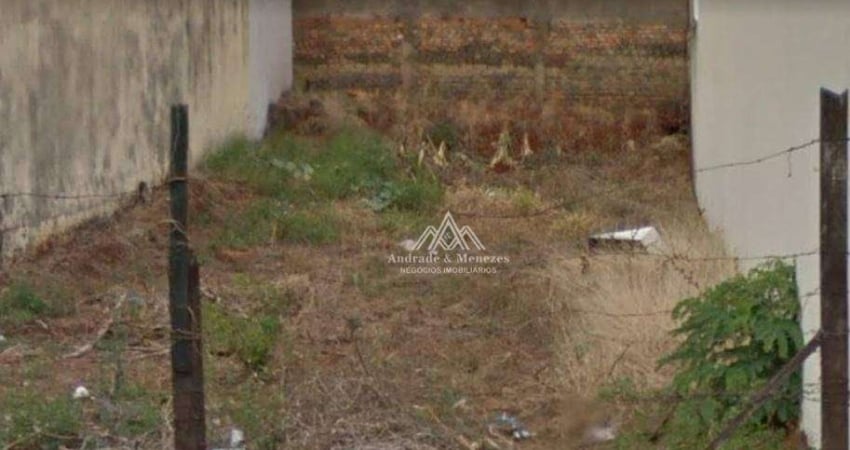 Terreno à venda, 210 m² por R$ 185.000,00 - Jardim Piratininga - Ribeirão Preto/SP