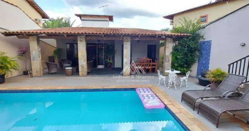 Sobrado com 3 dormitórios, 320 m² - venda por r$ 1.285.000,00 ou aluguel por r$ 8.202,94/mês - ribeirânia - ribeirão preto/sp