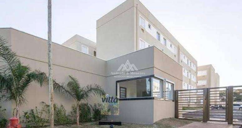 Apartamento com 2 dormitórios à venda, 46 m² por R$ 160.000 - Jardim Heitor Rigon - Ribeirão Preto/SP
