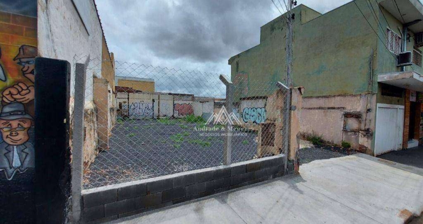 Terreno para alugar, 200 m² por R$ 1.339,86/mês - Campos Elíseos - Ribeirão Preto/SP