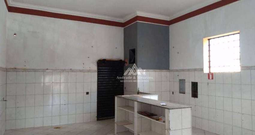 Salão para alugar, 114 m² por R$ 2.783,31/mês - Vila Tibério - Ribeirão Preto/SP