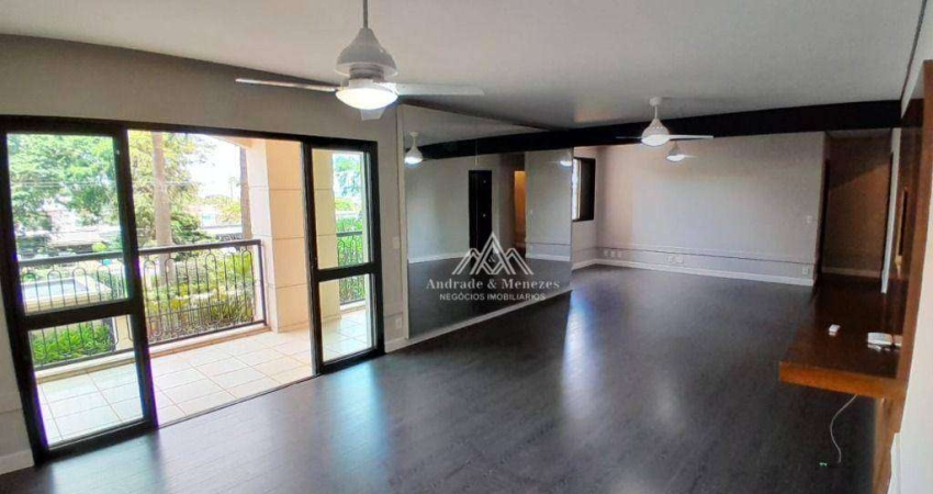 Apartamento com 3 dormitórios para alugar, 139 m² por R$ 5.784,82/mês - Jardim Botânico - Ribeirão Preto/SP