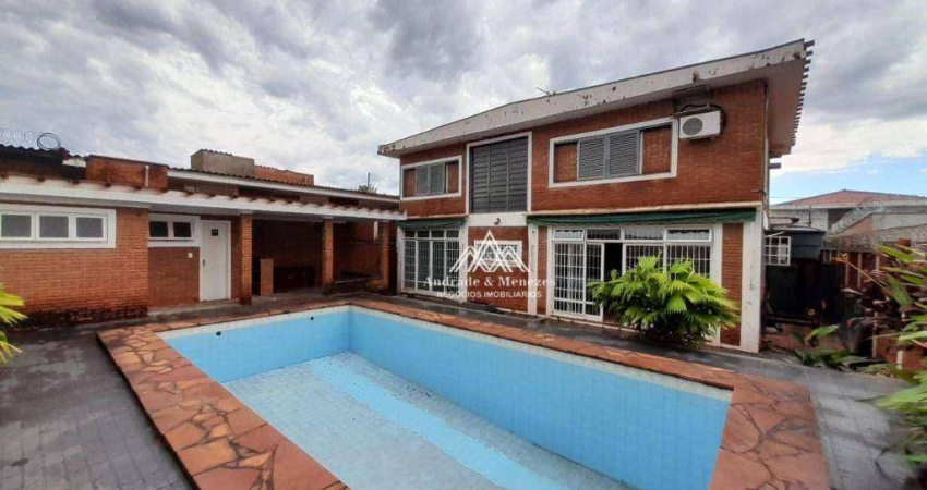 Sobrado com 4 dormitórios para alugar, 263 m² por R$ 4.900,59/mês - Vila Seixas - Ribeirão Preto/SP