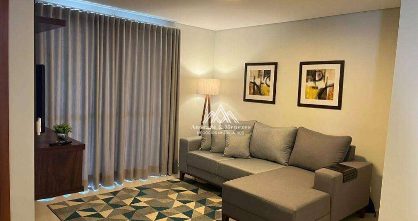 Apartamento com 2 dormitórios para alugar, 88 m² por R$ 4.761,60/mês - Nova Aliança - Ribeirão Preto/SP