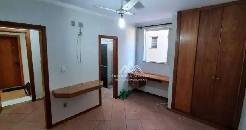 Kitnet com 1 dormitório para alugar, 20 m² por R$ 1.075,89/mês - Centro - Ribeirão Preto/SP