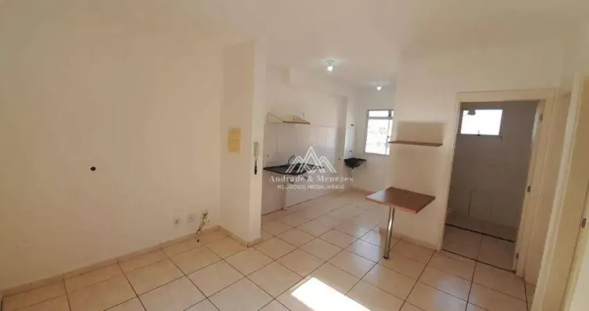 Apartamento com 2 dormitórios para alugar, 42 m² por R$900 /mês - Campos Elíseos - Ribeirão Preto/SP