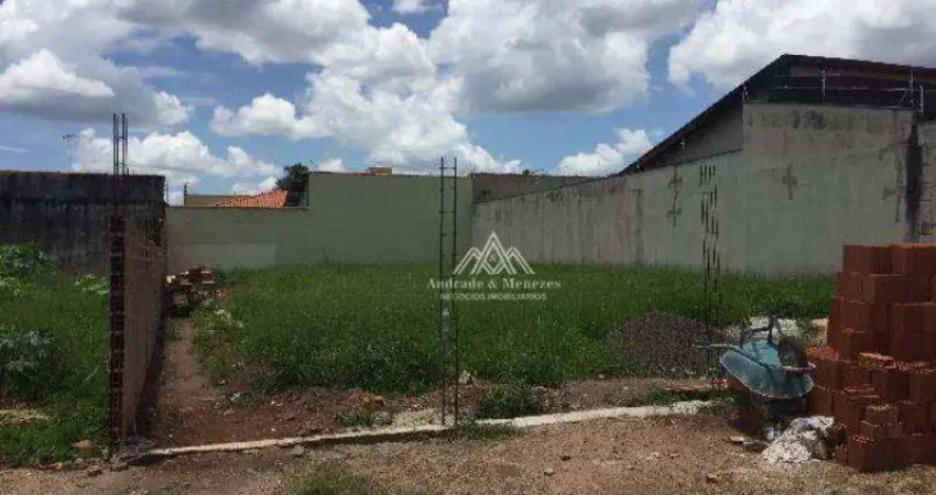 Terreno à venda, 420 m² por R$ 305.000,00 - Lagoinha - Ribeirão Preto/SP