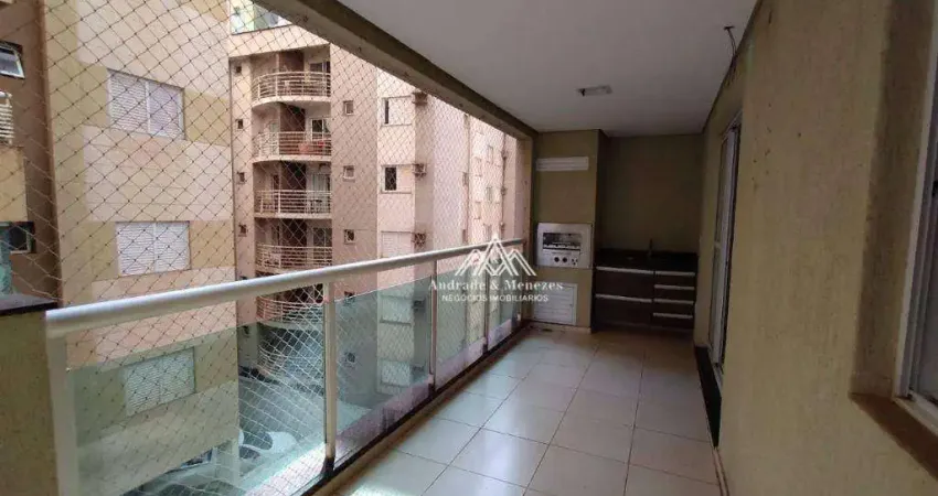 Apartamento com 3 dormitórios para alugar, 118 m² por r$3.500 /mês - jardim botânico - ribeirão preto/sp