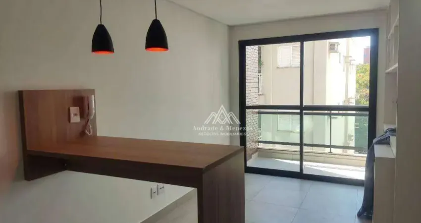 Flat com 1 dormitório para alugar, 37 m² por r$ 2.200/mês - jardim botânico - ribeirão preto/sp
