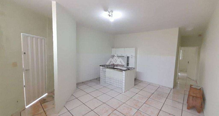 Casa com 2 dormitórios para alugar, 70 m² por R$ 1.280,00/ano - Nova Ribeirânia - Ribeirão Preto/SP