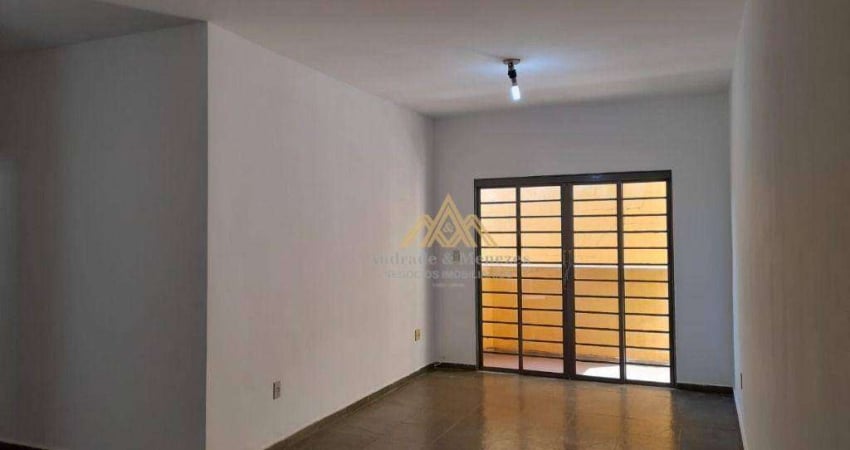 Apartamento com 3 dormitórios para alugar, 94 m² por R$ 1.560,83/mês - Vila Monte Alegre - Ribeirão Preto/SP