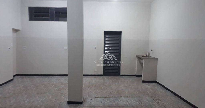 Salão para alugar, 45 m² por R$ 760,00/mês - Avelino Alves Palma - Ribeirão Preto/SP