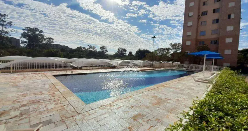 Apartamento com 2 dormitórios para alugar, 46 m² por r$ 1.836,90/mês - lagoinha - ribeirão preto/sp