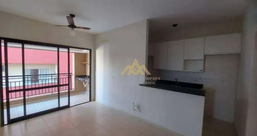 Apartamento com 1 dormitório para alugar, 46 m² por r$ 1.500/mês - nova aliança - ribeirão preto/sp