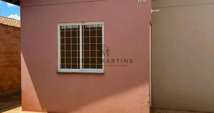 Casa para Venda em Ribeirão Preto, Residencial Liliana Tenuto Rossi, 2 dormitórios, 1 banheiro, 4 vagas
