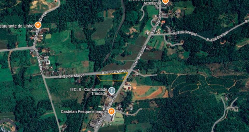 Terreno à venda na 23 de Março, 410-580, 580, Bracinho, Schroeder