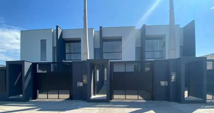 Geminado à venda no bairro três rios do norte – jaraguá do sul (frente) | 76 m²