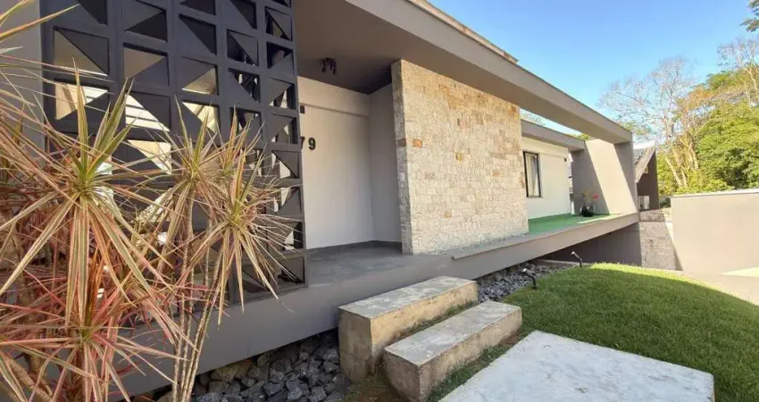 Casa alto padrão à venda em barra do rio cerro, jaraguá do sul – 4 quartos, sendo 3 suítes, varanda gourmet