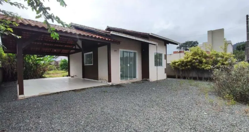 Casa à venda em jaraguá do sul – vieira, frente, 2 quartos, aceita financiamento