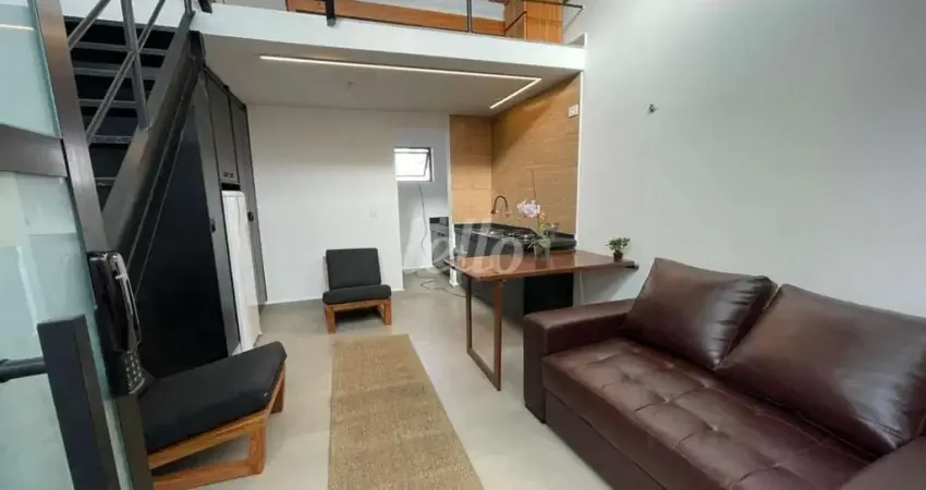 Apartamento com 1 quarto para alugar na Rua das Camélias, --, Mirandópolis, São Paulo