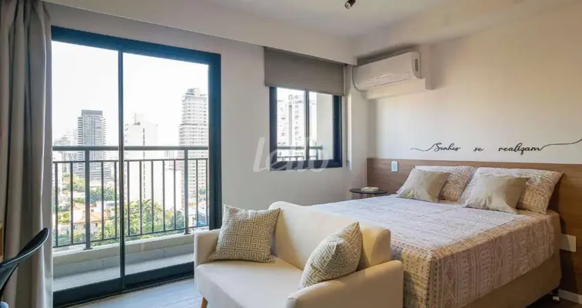 Apartamento com 1 quarto para alugar na Rua Ministro Godói, --, Perdizes, São Paulo