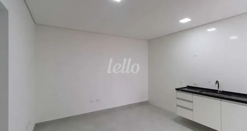 Apartamento com 1 quarto para alugar na Rua Água Santa, --, Água Rasa, São Paulo