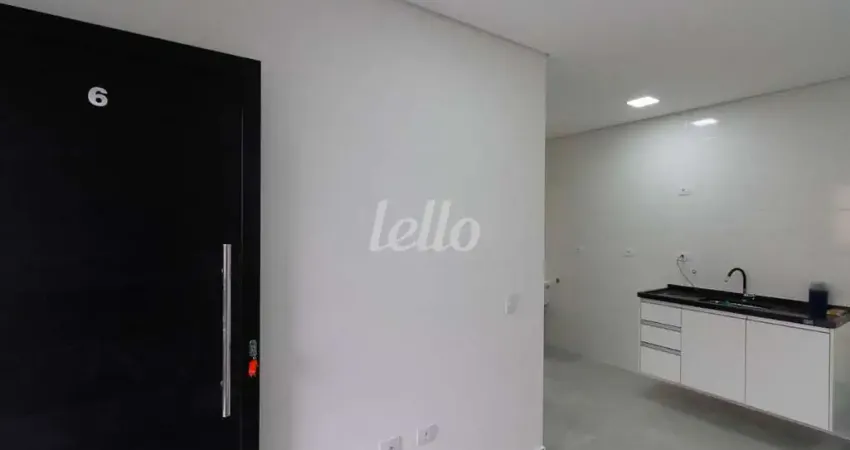 Apartamento com 1 quarto para alugar na Rua Água Santa, --, Água Rasa, São Paulo