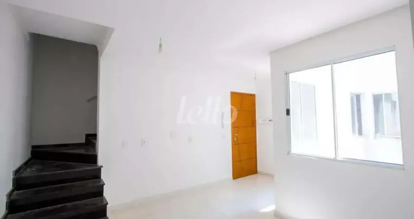 Apartamento com 2 quartos para alugar na Rua Alberto Zírlis, --, Vila Lutécia, Santo André