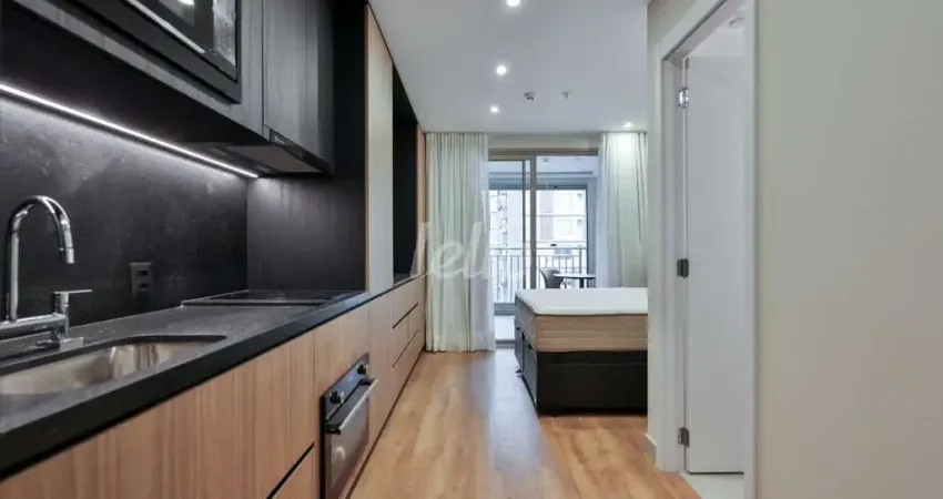 Apartamento com 1 quarto para alugar na Avenida das Carinas, --, Indianópolis, São Paulo