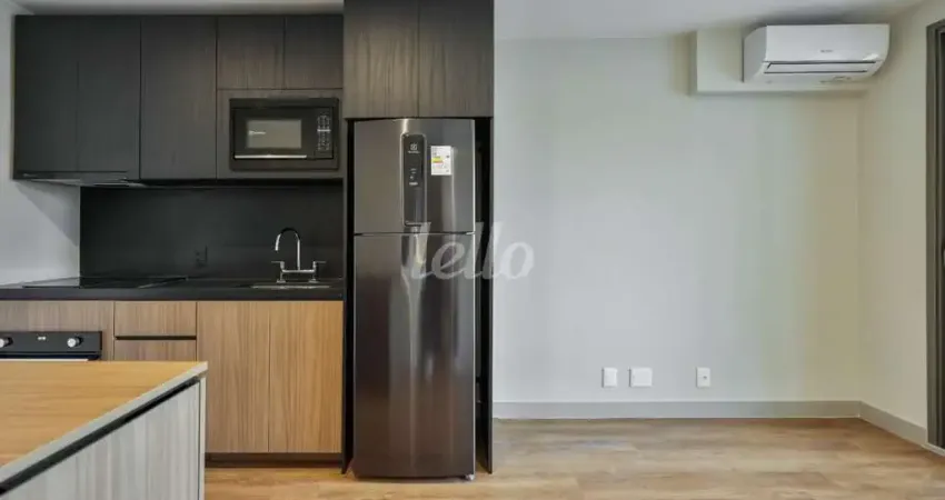 Apartamento com 1 quarto para alugar na Avenida das Carinas, --, Indianópolis, São Paulo