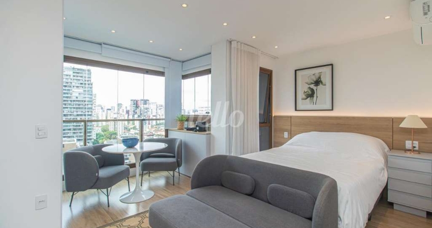Apartamento com 1 quarto para alugar na Rua Afonso Braz, --, Vila Nova Conceição, São Paulo