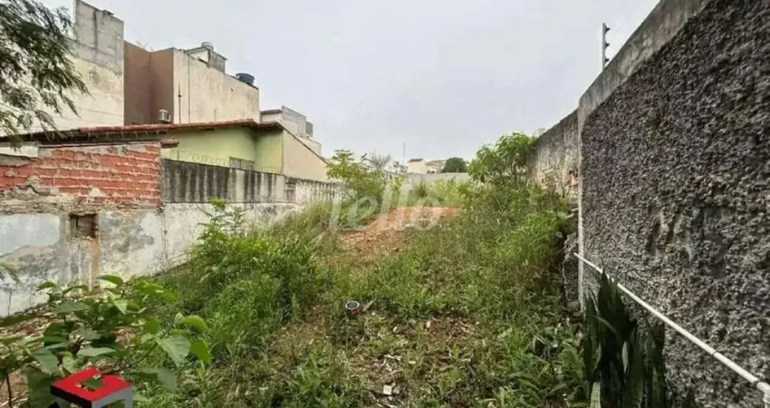 Terreno à venda na Rua Abernésia, 245, Santa Maria, Santo André