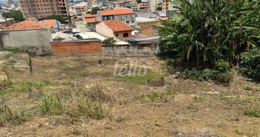 Terreno em condomínio fechado à venda na Rua Flávio, 155, Jardim Santo Antônio, Santo André