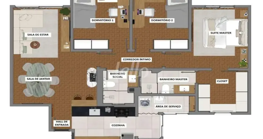 Apartamento com 3 quartos à venda na Avenida Santo Amaro, 5750, Santo Amaro, São Paulo