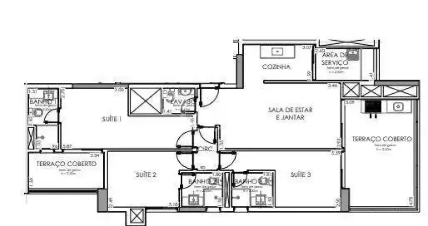 Apartamento com 3 quartos à venda na Rua Cláudio, 185, Água Branca, São Paulo