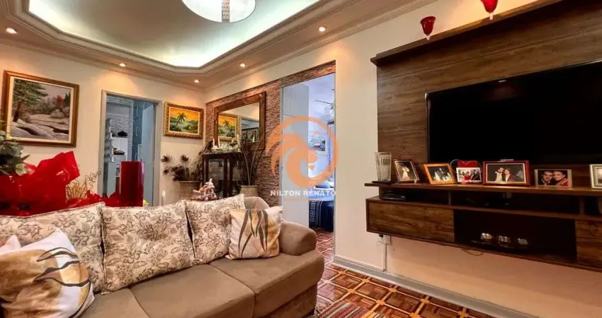 Apartamento amplo á venda no embaré em santos com 03 dormitórios