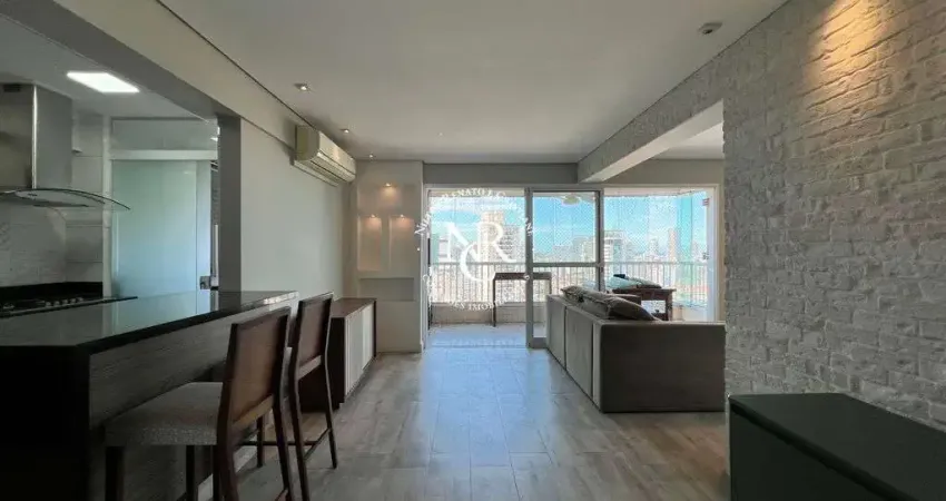 Apartamento a venda com sala ampliada 2 quartos e lazer em Santos-SP