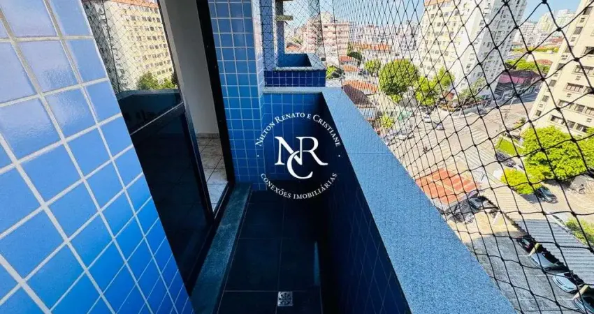 Apartamento á venda com 2 quartos e 2 banheiros em Santos-SP