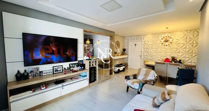 Apartamento em Santos á venda, 108m², 3 quartos e 2 vagas em prédio com lazer