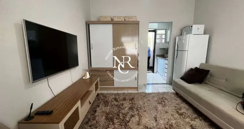 Kitnet mobiliada para alugar na aparecida em santos, sp, por r$ 2.300