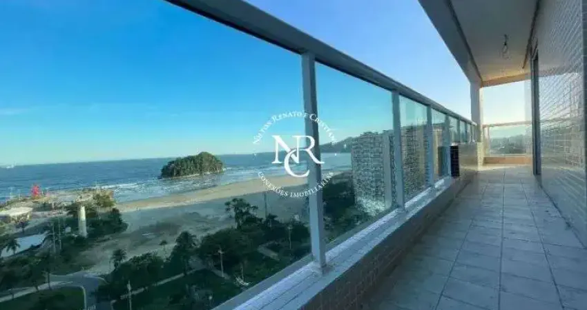 Apartamento novo á venda com 3 suítes e vista mar panorâmica em santos
