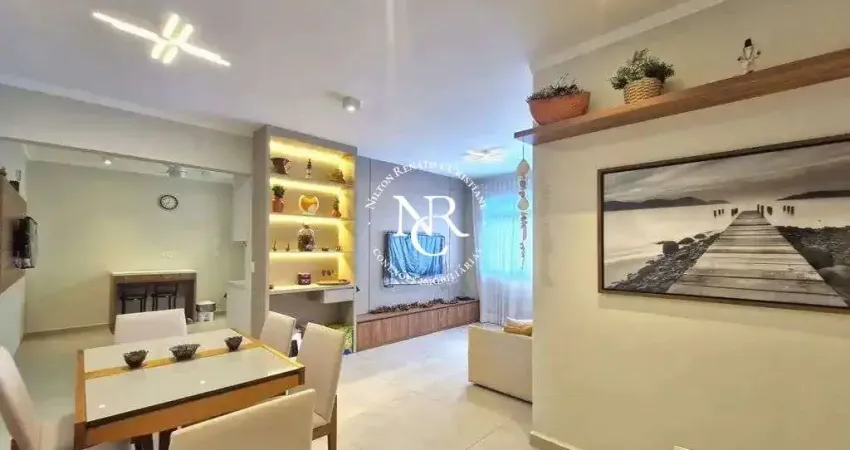 Apartamento em santos, 2 quartos e vaga de garagem á venda, r$ 750.000