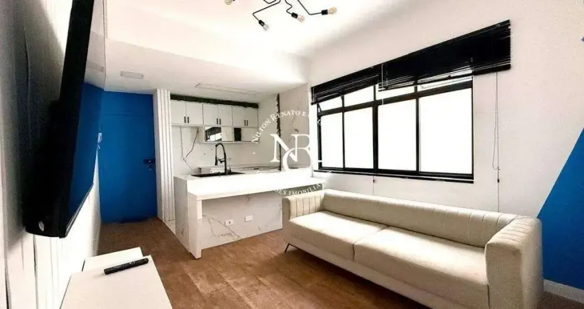 Apartamento com 1 quarto e 1 banheiro à venda, 49 m² por r$ 270.000